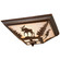 Yellowstone Three Light Flush Mount in Burnished Bronze (63|CC55614BBZ)