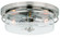 Addison Two Light Flush Mount in Satin Nickel (63|C0169)