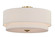 Burnaby Four Light Semi Flush Mount in Matte Brass (63|C0112)