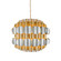 Swoon Six Light Pendant in Antique Gold/Gold Dust (137|382P06AGGD)