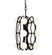 Black Betty LED Pendant in Carbon/French Gold (137|374P12CBFG)