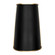 Coco Two Light Wall Sconce in Matte Black/French Gold (137|364W02MBFG)
