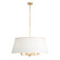 Coco Eight Light Pendant in Matte White/French Gold (137|364P08MWFG)