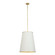 Coco Nine Light Foyer Pendant in Matte White/French Gold (137|364F09MWFG)