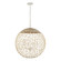 Cayman Six Light Pendant in Country White (137|362P06CW)
