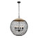 Cayman Six Light Pendant in Black (137|362P06BL)