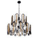 Darden 20 Light Chandelier in Matte Black/Antique Gold (137|354P20MBAG)