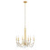 Brentwood Six Light Chandelier in French Gold (137|350C06FG)