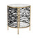 Kato End Table in Havana Gold/Carbon (137|348TE18HGCB)