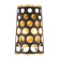 Bailey Two Light Wall Sconce in Matte Black/French Gold (137|346W02MBFG)