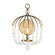 Voliere One Light Wall Sconce in Havana Gold (137|343W01HG)