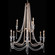 Barcelona Nine Light Chandelier in Transcend Silver (137|270C09TR)