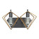 Metropolis Two Light Bath in Antique Gold/Rustic Bronze (137|261B02AGRB)