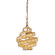 Flow One Light Pendant in Baguette/Natural Rattan (137|240P01BTR)