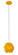 Urchin One Light Mini Pendant in Un-Mellow Yellow (137|169M01SYE)