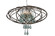 Area 51 LED Pendant in New Bronze (137|151C05NB)