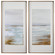 Coastline Framed Prints in Gold (52|33716)
