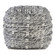 Narol Pouf in Charcoal And Black (52|23974)