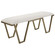 Farrah Bench in Antique Gold Leaf (52|23676)