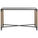 Braddock Console Table in Rustic Iron (52|22880)