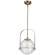 Mimas One Light Pendant in Antique Brass (52|21540)