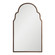 Brayden Mirror in Dark Brown w/Burnished Edges (52|12668P)