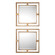 Allick Mirror, Set Of 2 in Antiqued Gold Leaf (52|09234)