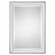 Lahvahn Mirror in Gloss White w/Silver Leaf (52|09081)