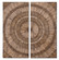 Lanciano Wall Art in Natural Wood Chips w/Burnished (52|07636)