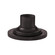 Exterior Accessory Pier Mount in Textured Bronze (67|PMB4942TBZ)