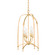 Rhett Four Light Lantern in Vintage Gold Leaf (67|F8815VGL)