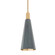Huntley One Light Pendant in Patina Brass (67|F8308PBRVER)