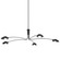 Leo Five Light Chandelier in Soft Black (67|F7815SBK)