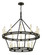 Sutton 20 Light Chandelier in Textured Black (67|F6238)