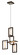 Enigma Four Light Chandelier in Textured Bronze (67|F6184TBZSS)