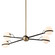 Ace Four Light Island Pendant in Textured Bronze Brushed Brass (67|F5307TBZBBA)