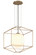 Silhouette One Light Chandelier in Gold Leaf (67|F5214)