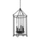 Lassen Six Light Lantern in Black Iron (67|F4619BI)