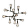 Conduit 12 Light Chandelier in Old Silver (67|F3817)
