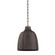 Flint One Light Pendant in Blackened Graphite (67|F3713BKG)