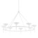 Cecilia Eight Light Chandelier in Gesso White (67|F2608GSW)