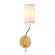Juniper One Light Wall Sconce in Textured Gold Leaf (67|B6161)