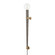 Rufus One Light Wall Sconce in Patina Brass (67|B6036PBR)