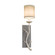 Adirondack One Light Wall Sconce in Graphite/Warm Silver Leaf (67|B2841GRAWSL)