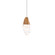 Martini LED Mini Pendant in Aged Brass (529|BPD20207OHAB)