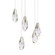 Martini LED Chandelier in Polished Nickel (529|BPD20205OPN)