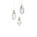 Martini LED Pendant in Polished Nickel (529|BPD20203OPN)