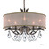 Vesca Five Light Chandelier in Ferro Black (53|VA8305N59H1)