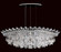 Trilliane Strands Eight Light Pendant in Polished Stainless Steel (53|TR4811N401R)