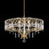 Bella Rose Ten Light Chandelier in White (53|TC1036N06R)